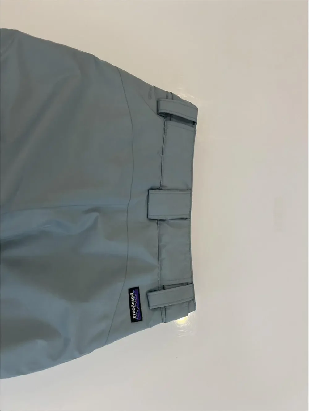 $169 Patagonia Powdertown Snow Pants Thermal Blue Size Large